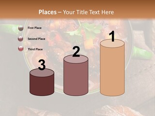 Cobblestone Bread Image PowerPoint Template