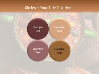 Cobblestone Bread Image PowerPoint Template