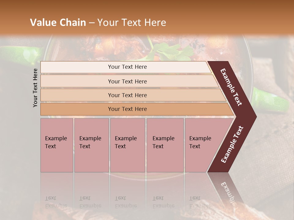 Cobblestone Bread Image PowerPoint Template