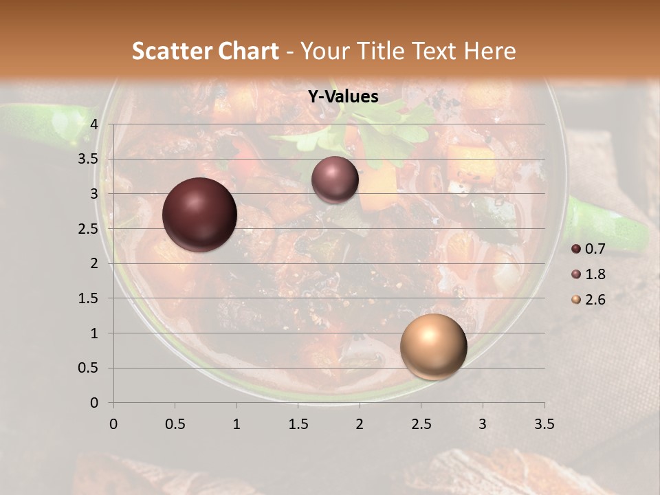 Cobblestone Bread Image PowerPoint Template