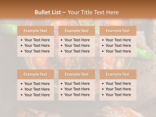 Cobblestone Bread Image PowerPoint Template