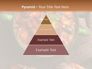 Cobblestone Bread Image PowerPoint Template