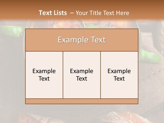 Cobblestone Bread Image PowerPoint Template