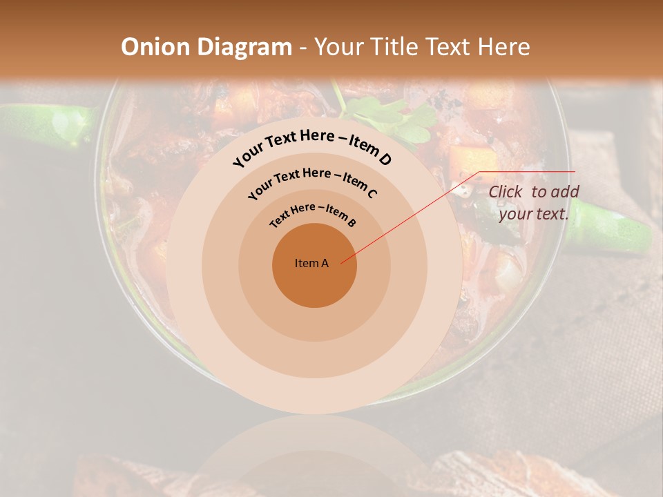 Cobblestone Bread Image PowerPoint Template