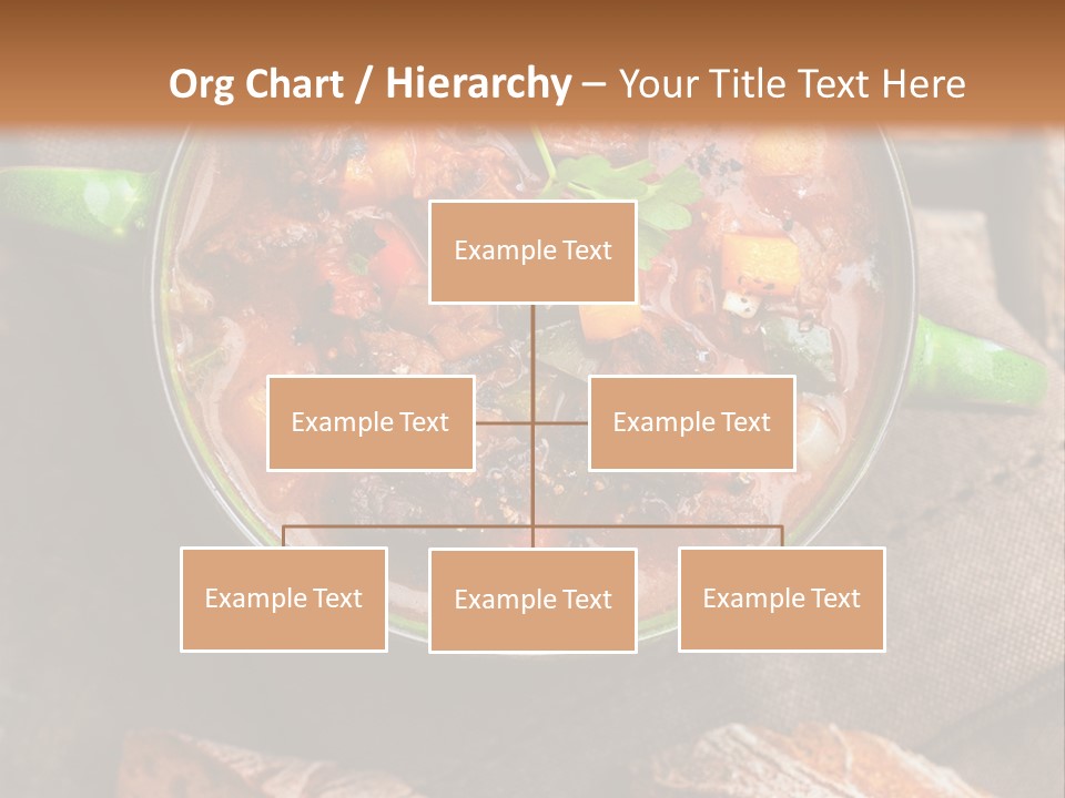 Cobblestone Bread Image PowerPoint Template