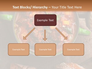 Cobblestone Bread Image PowerPoint Template