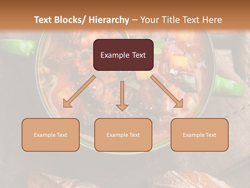 Cobblestone Bread Image PowerPoint Template