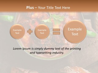 Cobblestone Bread Image PowerPoint Template
