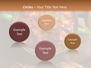 Cobblestone Bread Image PowerPoint Template