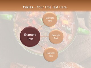 Cobblestone Bread Image PowerPoint Template