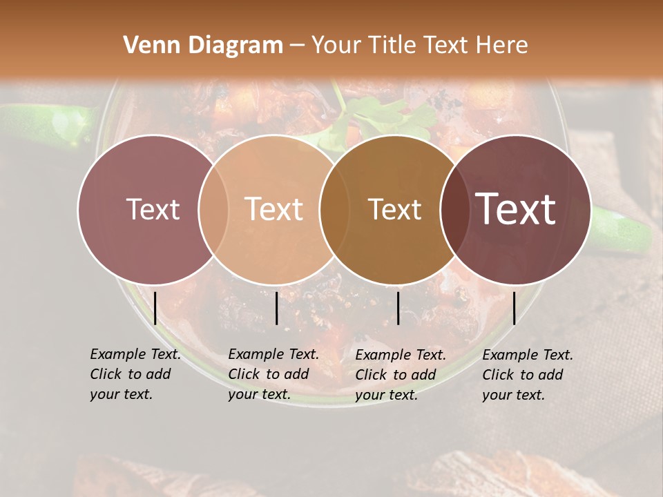 Cobblestone Bread Image PowerPoint Template