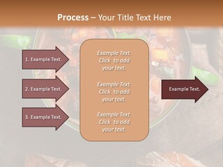 Cobblestone Bread Image PowerPoint Template