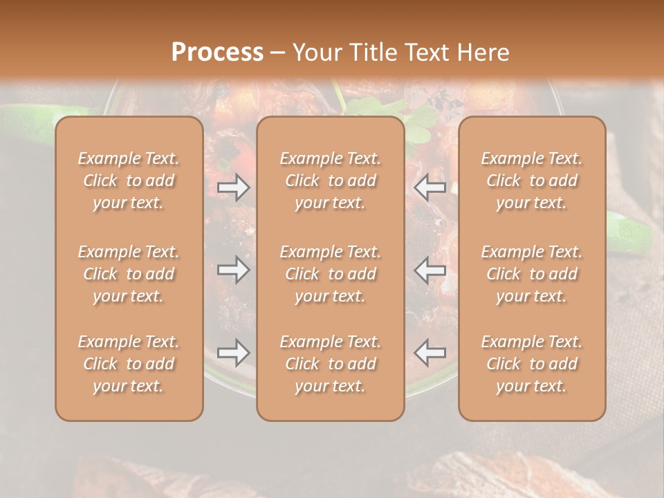 Cobblestone Bread Image PowerPoint Template