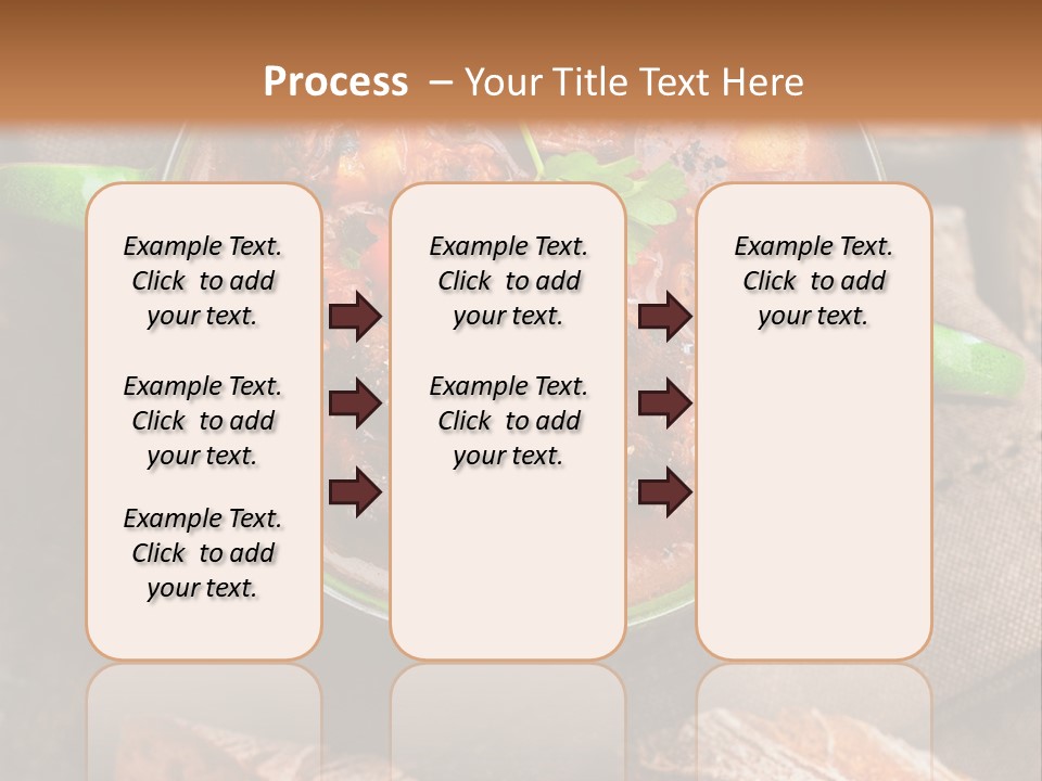 Cobblestone Bread Image PowerPoint Template