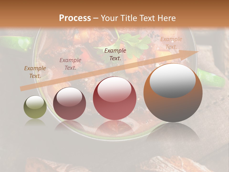 Cobblestone Bread Image PowerPoint Template