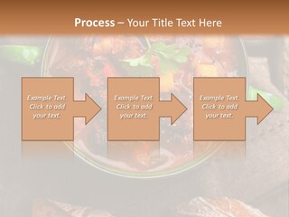 Cobblestone Bread Image PowerPoint Template
