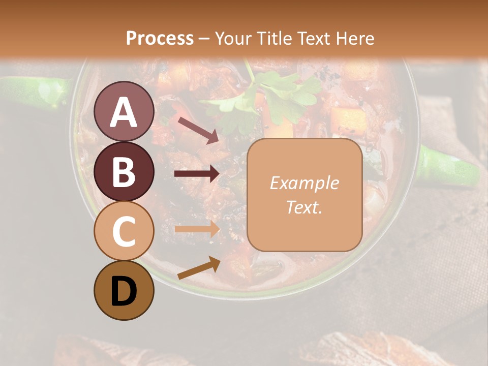 Cobblestone Bread Image PowerPoint Template