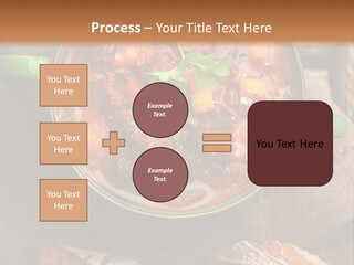 Cobblestone Bread Image PowerPoint Template
