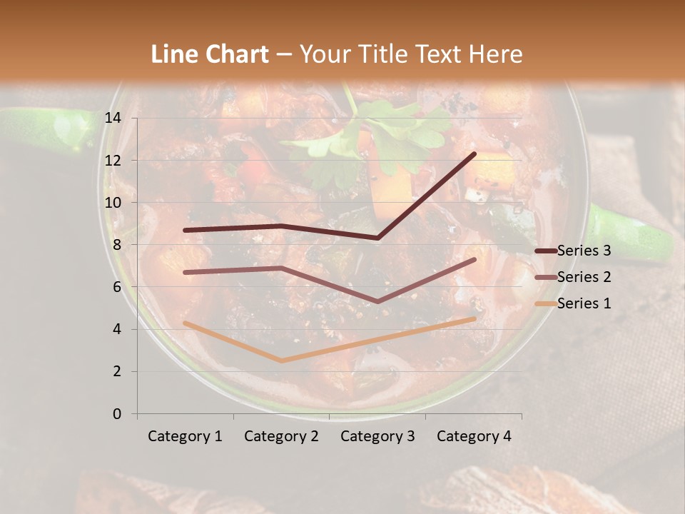 Cobblestone Bread Image PowerPoint Template