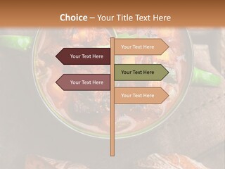 Cobblestone Bread Image PowerPoint Template