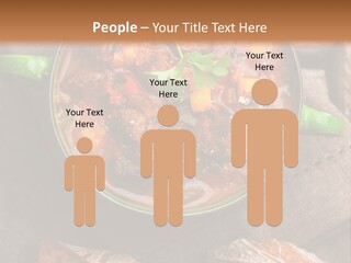 Cobblestone Bread Image PowerPoint Template