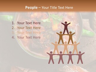 Cobblestone Bread Image PowerPoint Template