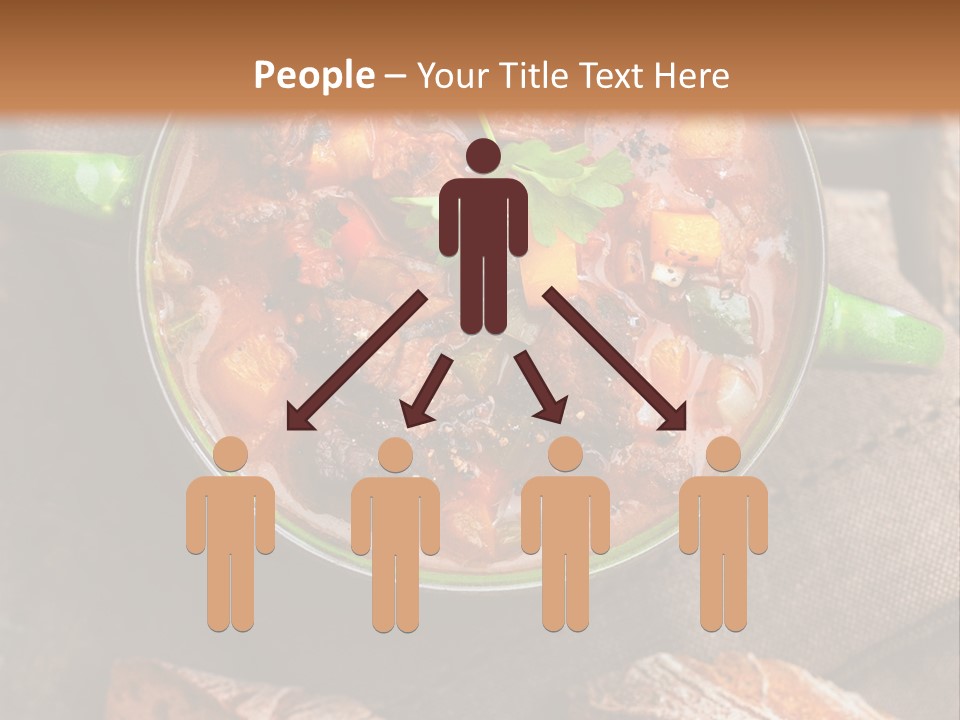 Cobblestone Bread Image PowerPoint Template