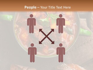 Cobblestone Bread Image PowerPoint Template