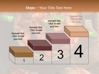 Cobblestone Bread Image PowerPoint Template