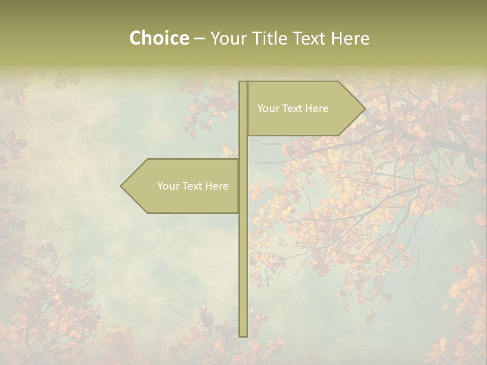 Obsolete Old Frayed PowerPoint Template