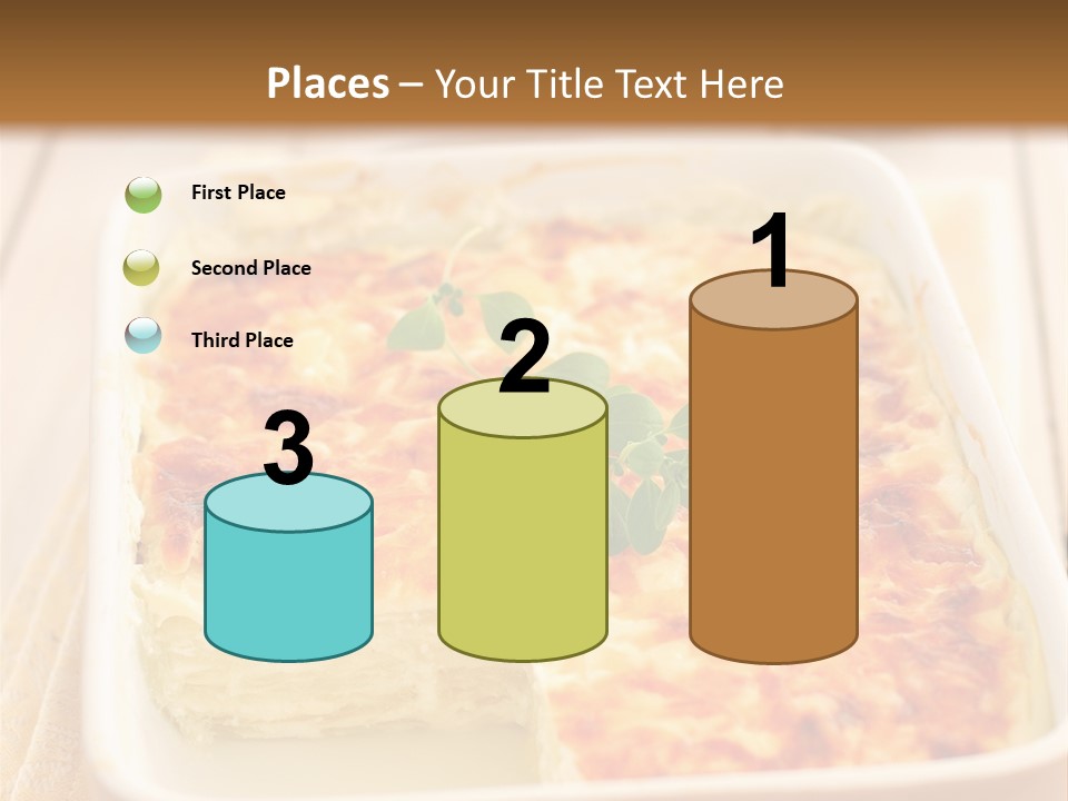Cooked Whole Part PowerPoint Template