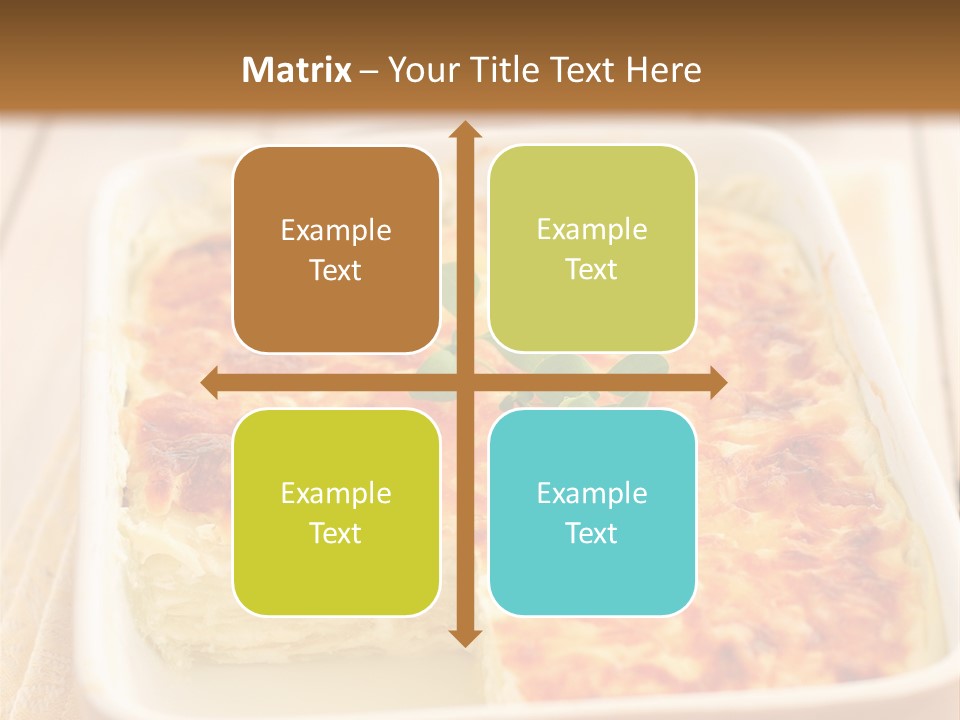 Cooked Whole Part PowerPoint Template
