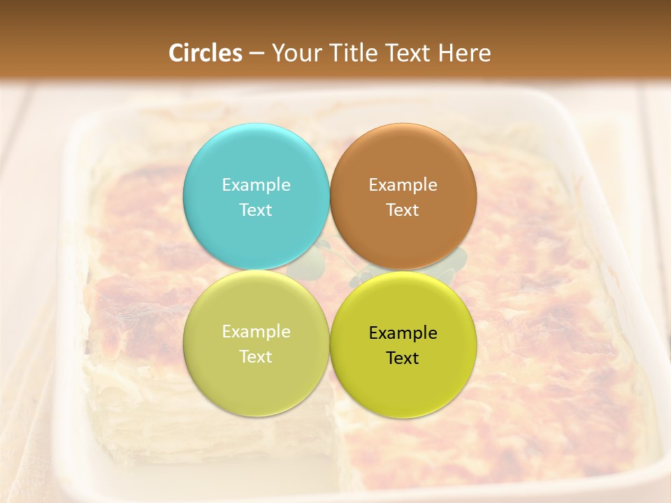 Cooked Whole Part PowerPoint Template