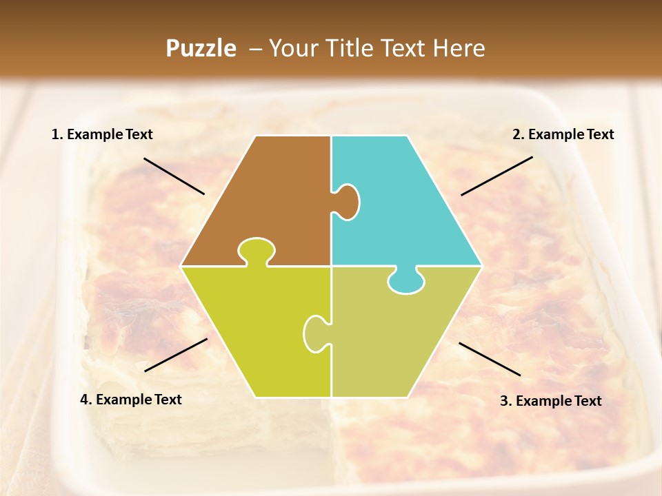 Cooked Whole Part PowerPoint Template