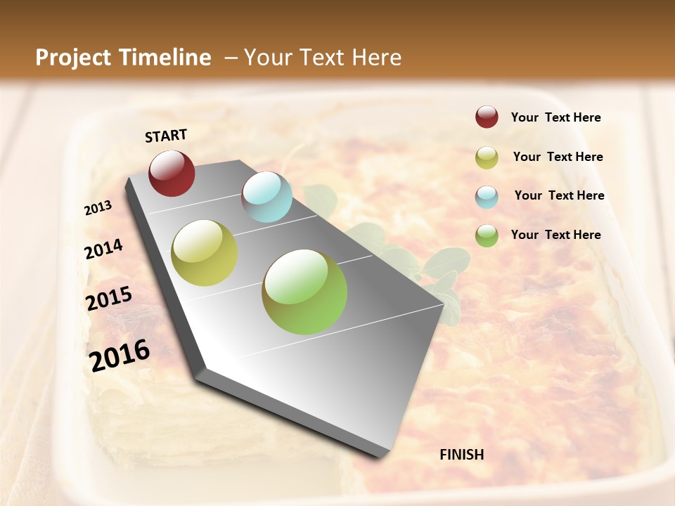Cooked Whole Part PowerPoint Template