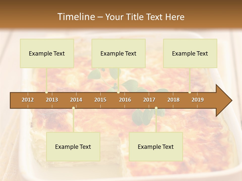 Cooked Whole Part PowerPoint Template