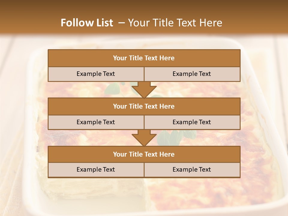 Cooked Whole Part PowerPoint Template