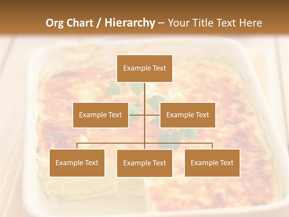 Cooked Whole Part PowerPoint Template