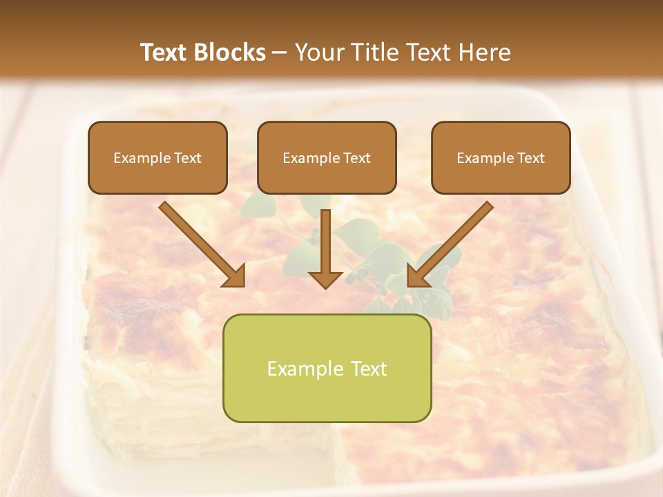 Cooked Whole Part PowerPoint Template
