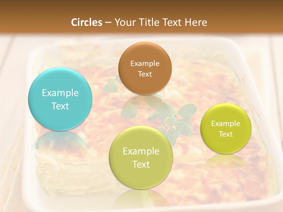 Cooked Whole Part PowerPoint Template