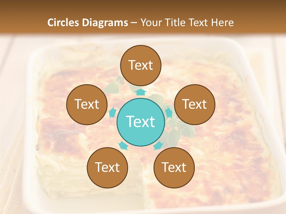 Cooked Whole Part PowerPoint Template