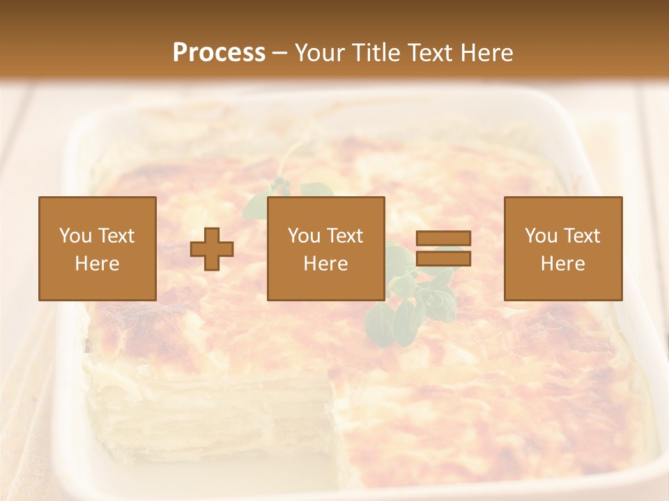 Cooked Whole Part PowerPoint Template