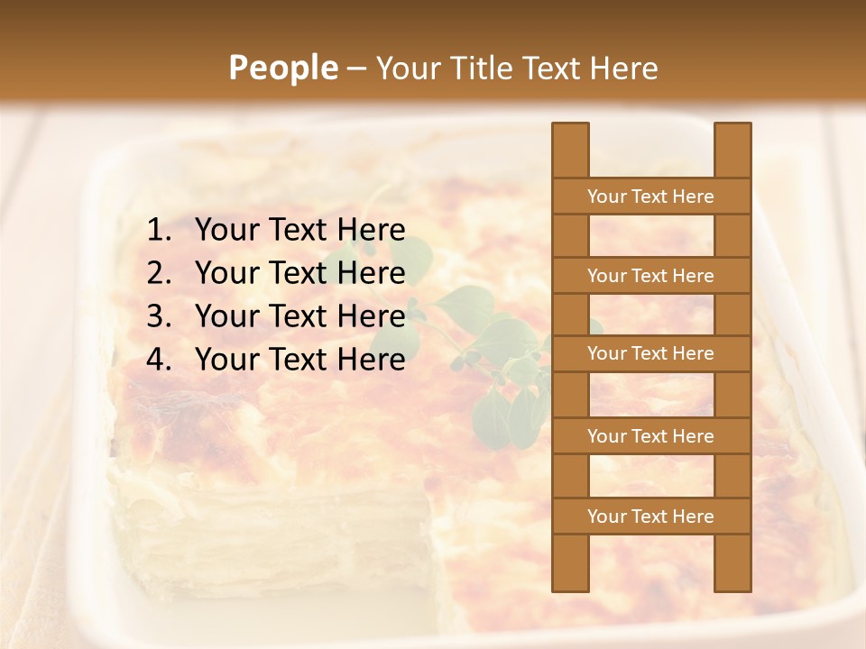 Cooked Whole Part PowerPoint Template