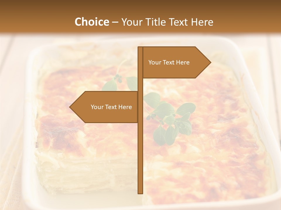Cooked Whole Part PowerPoint Template