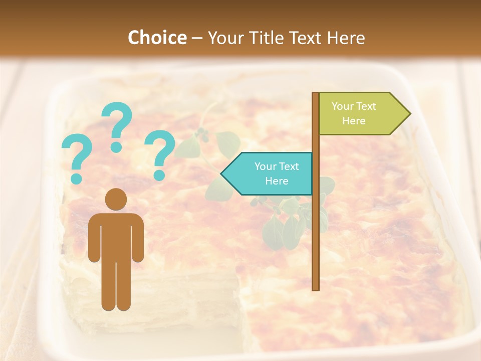 Cooked Whole Part PowerPoint Template