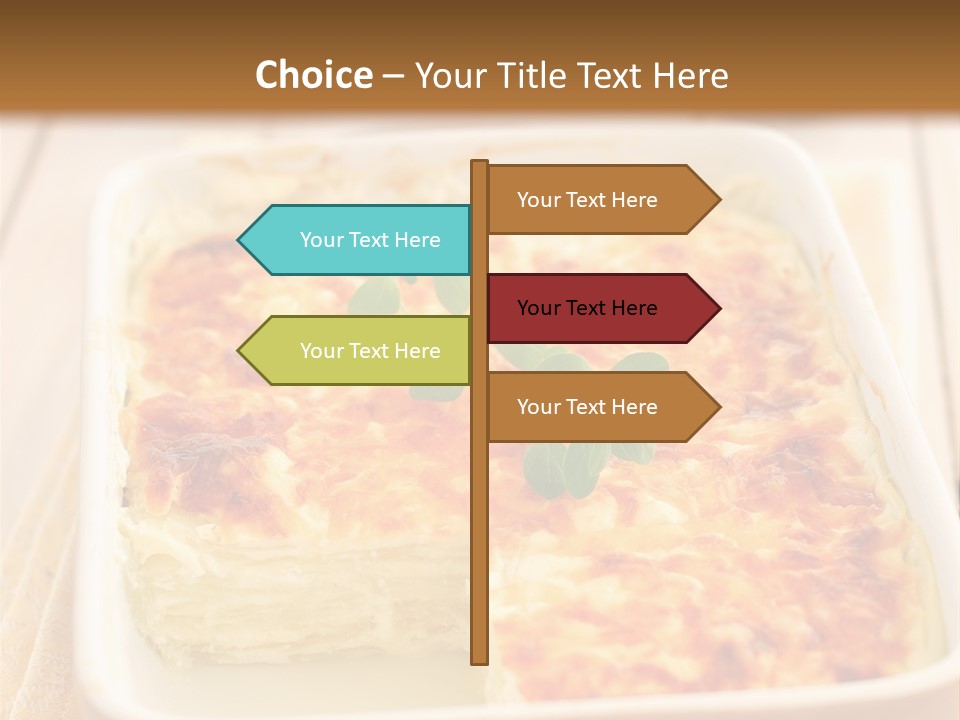 Cooked Whole Part PowerPoint Template