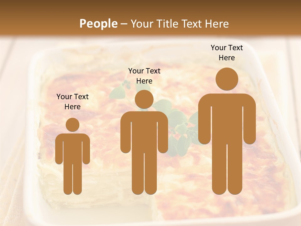Cooked Whole Part PowerPoint Template