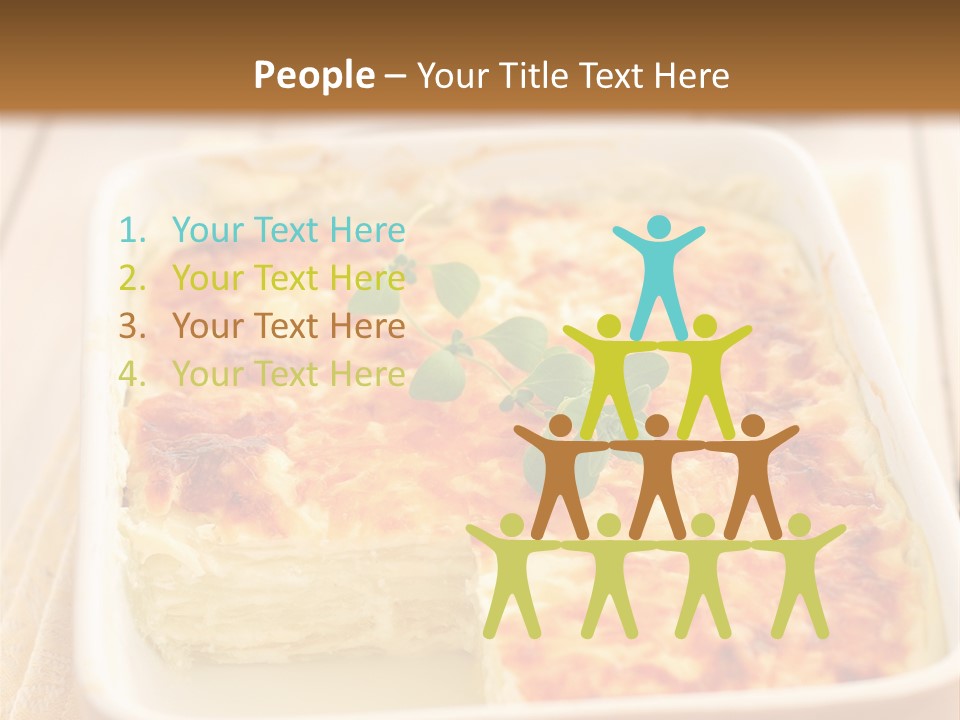 Cooked Whole Part PowerPoint Template