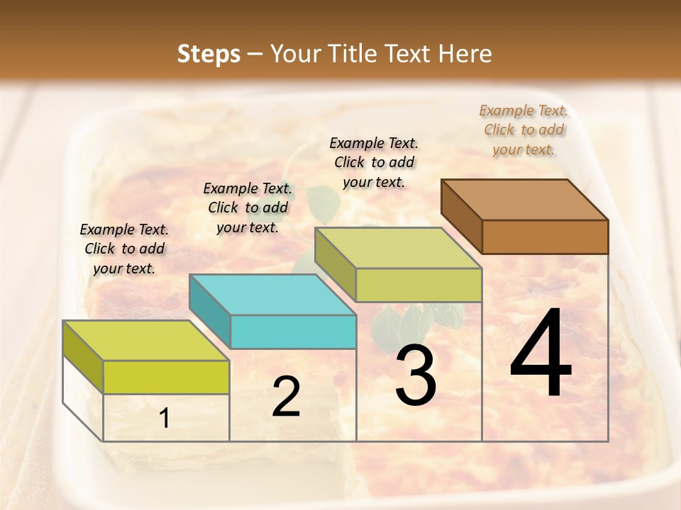 Cooked Whole Part PowerPoint Template