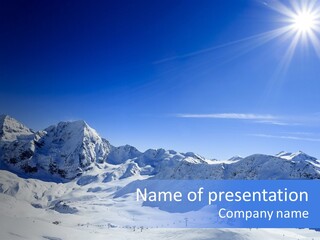 Summit Resort Serene PowerPoint Template